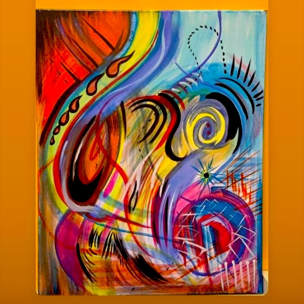 Abstract painting